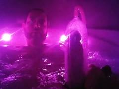 TARSEN IS NAKED IN JACUZZI WITH HIS FAT COCK